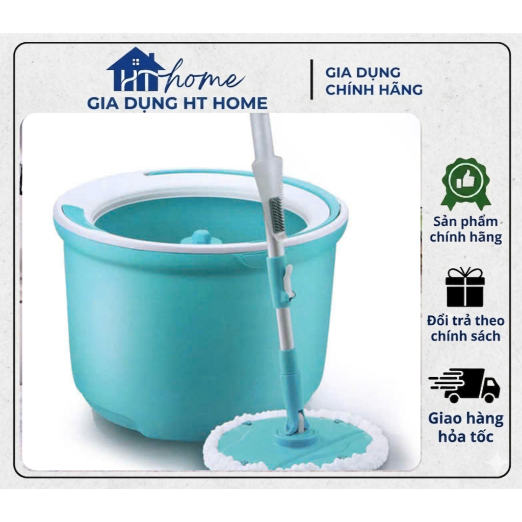 Bộ Cây Lau Nhà LocknLock ETM494 Kèm 2 Bông Lau