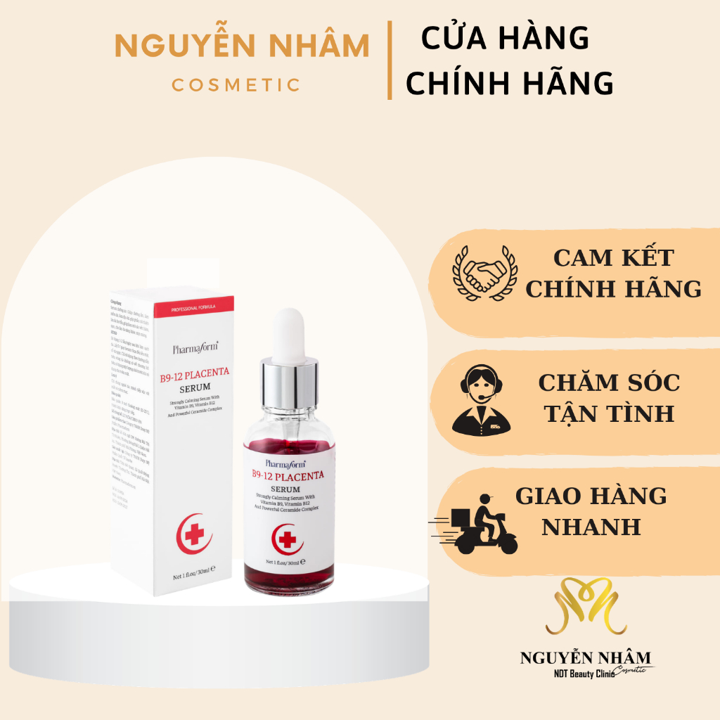 Tinh Chất Pharmaform B9-12 Placenta Serum Phục hồi da