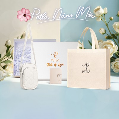 Túi nữ mini đeo chéo đựng điện thoại PETLA LN37
