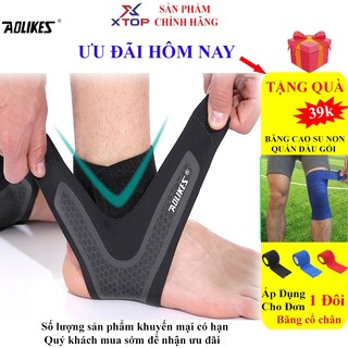 Băng cổ chân, đai quấn bảo vệ mắt cá, bó cổ chân chính hãng aolikes thể thao 7130