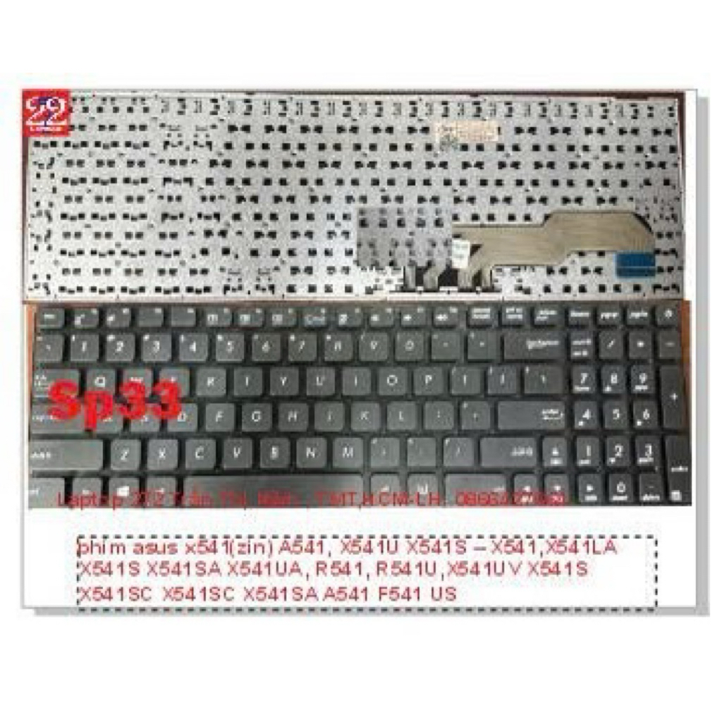 phím asus x541(zin) A541, X541U X541S – X541,X541LA X541S X541SA X541UA, R541, R541U,X541UV X541S X5