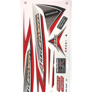 Tem Wave i 125 - 2014 Trắng Thái