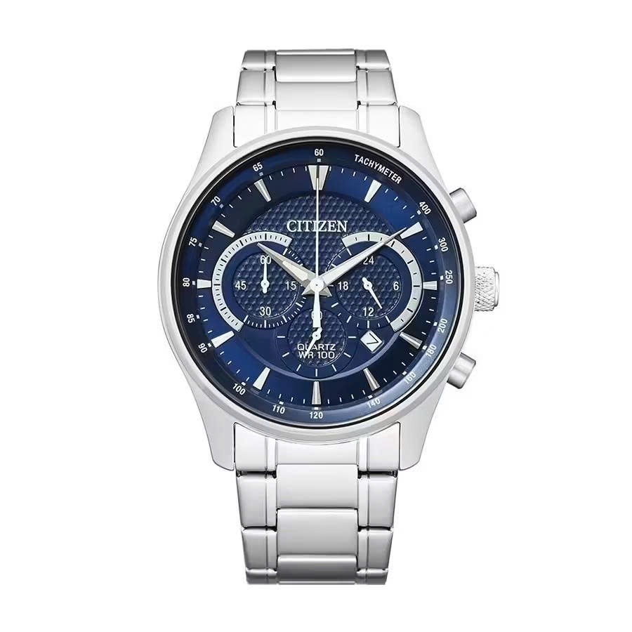 Đồng Hồ Nam Citizen Quartz Chronograp AN8190-51L Dây Thép Mặt Xanh Dương