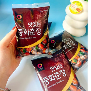 1KG SỐT TƯƠNG ĐEN HÀN QUỐC (GỒM 4 GÓI 250G)