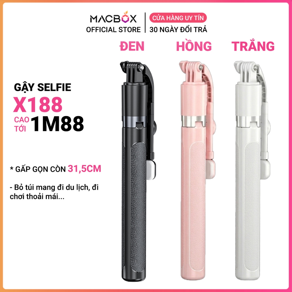 (Tặng đèn)Tripod điện thoại Gậy chụp ảnh 3 chân cao 1M88 Cây chụp hình Selfie tự sướng camera Quay video Livestream | BigBuy360 - bigbuy360.vn