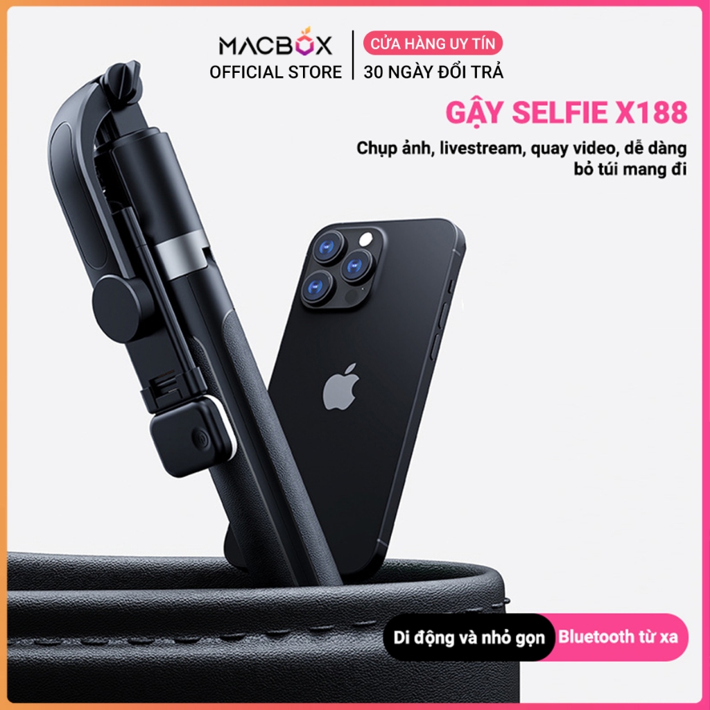 (Tặng đèn)Tripod điện thoại Gậy chụp ảnh 3 chân cao 1M88 Cây chụp hình Selfie tự sướng camera Quay video Livestream | BigBuy360 - bigbuy360.vn