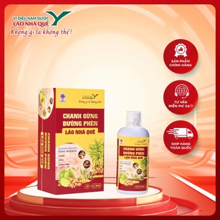 HH00007 Chanh Gừng Đường Phèn Lão Nhà Quê - Chai 500ml