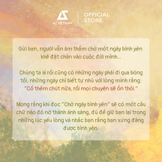 Sách - Chờ Ngày Bình Yên