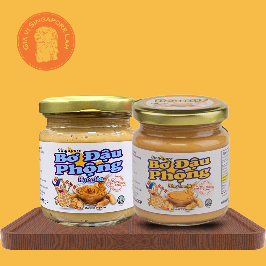 [HSD/EXP:4/2/27] Bơ đậu phộng mịn và hạt - một thùng 12 hũ 200g/ Peanut Butter creamy and crunchy ka
