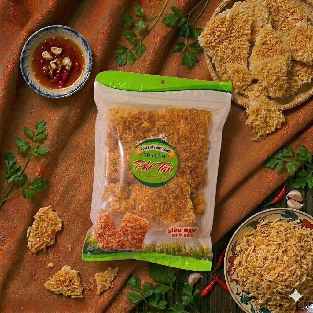 Cơm Cháy Nếp Siêu Chà Bông - 250G [HÀNG SẼ VỠ]