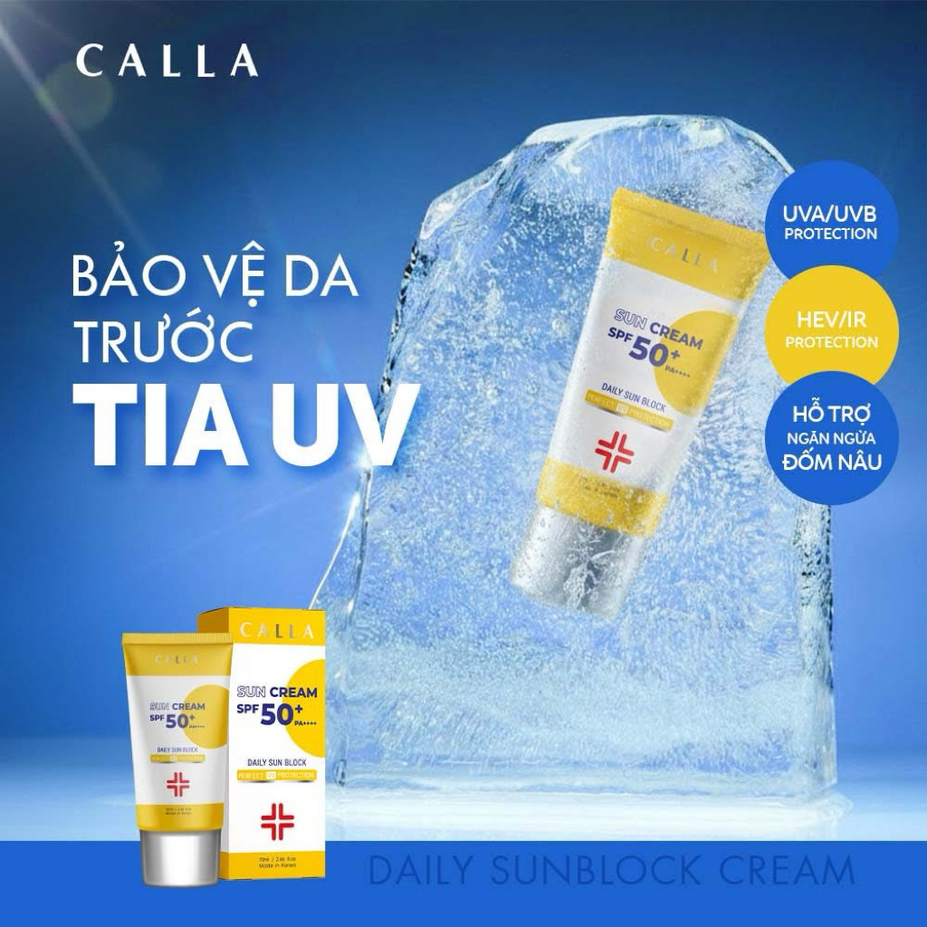 KEM CHỐNG NẮNG VẬT LÍ CALLA DAILY SUNBLOCK