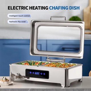 Nồi Hâm Nóng Thức Ăn Điện Bain Marie E301 bằng Inox 304