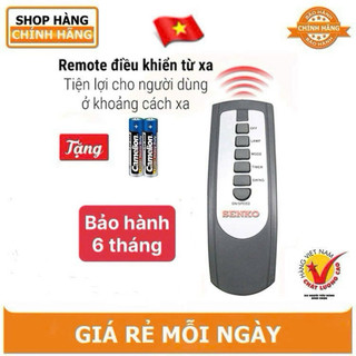 Remote Quạt Senko TR1683.TR1428.TR828.TR828 DR1608[Chính hãng công ty]