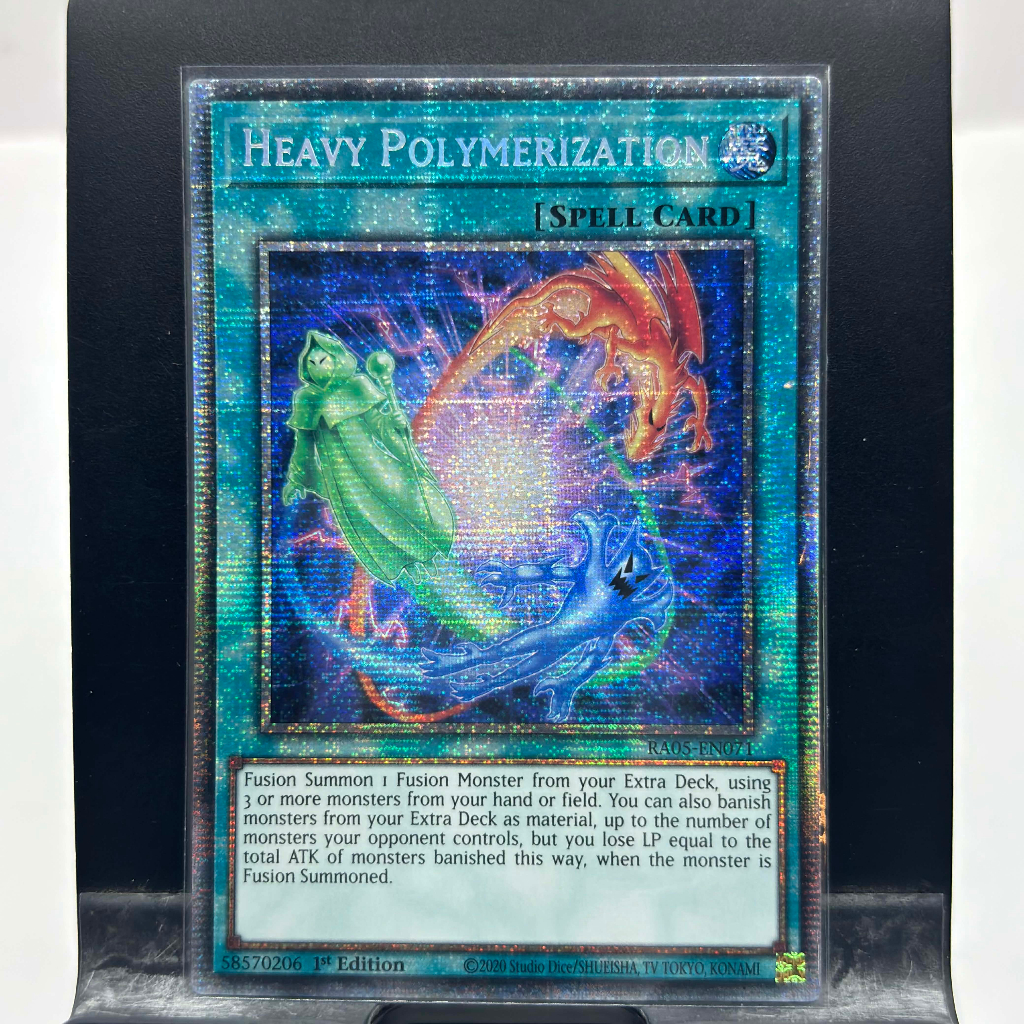 [ Bài Yugioh Chính Hãng ] Heavy Polymerization - RA05-EN071 - Starlight Rare