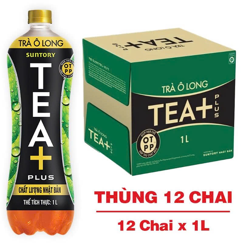 Trà ô long Tea Plus 1 lít