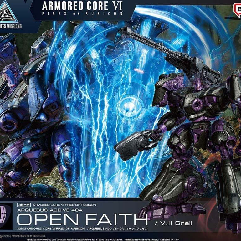 Bandai 30 Minutes Missions 30MM Armored Core VI Fires of Rubicon Arquebus ADD VE-40A Open Faith-4573