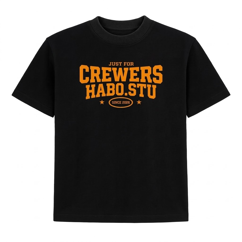 HABO STORE18 Áo Thun Babytee CREWERS HABO.STU Cotton 100% 250gsm Cổ Tròn Nữ Mềm Mại Co Giãn, Form Ôm Tôn Dáng | BigBuy360 - bigbuy360.vn