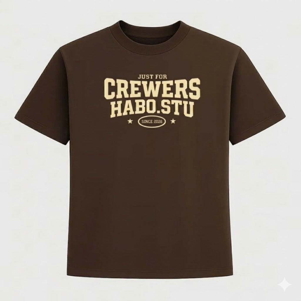 HABO STORE18 Áo Thun Babytee CREWERS HABO.STU Cotton 100% 250gsm Cổ Tròn Nữ Mềm Mại Co Giãn, Form Ôm Tôn Dáng | BigBuy360 - bigbuy360.vn