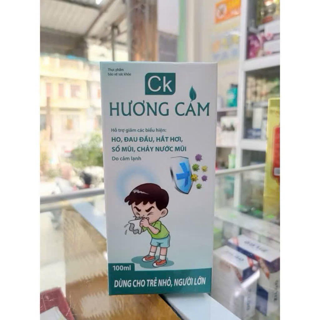 Siro Hương Cam CK giúp giảm ho,hắt hơi,sổ mũi ở trẻ em