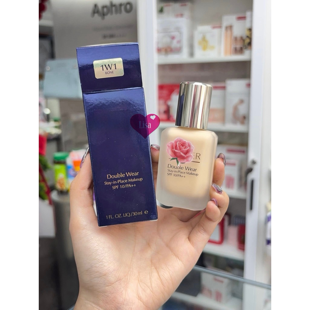 Kem nền Double Wear Stay-in-Place Makeup SPF10/PA++ 30ml tone 1W1 Bone
