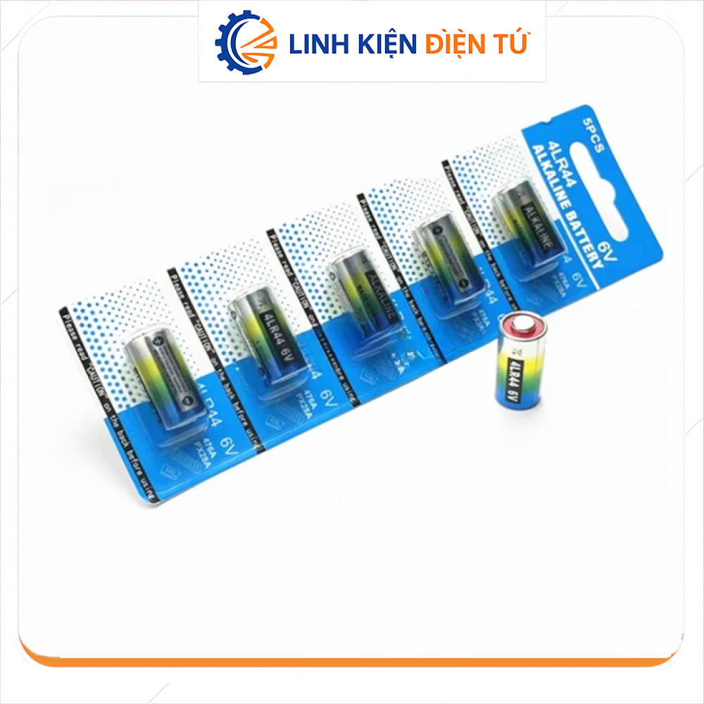 [Linh Kiện Điện Tử][G7] 1 Viên Pin 4LR44 (476A, PX28A) 6V 155mAh