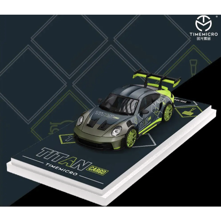 Mô hình ô tô Porsche 992 GT3 RS Titan 1:64 TM