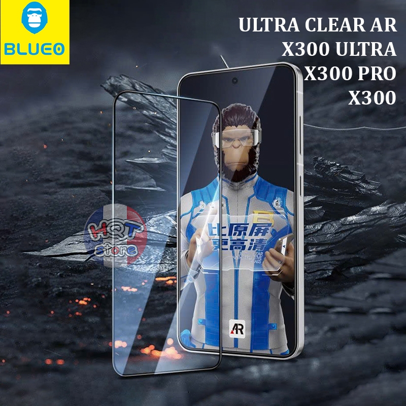 Kính cường lực chống chói BlueO Ultra Clear AR Vivo X300 Ultra / X300 Pro / X300