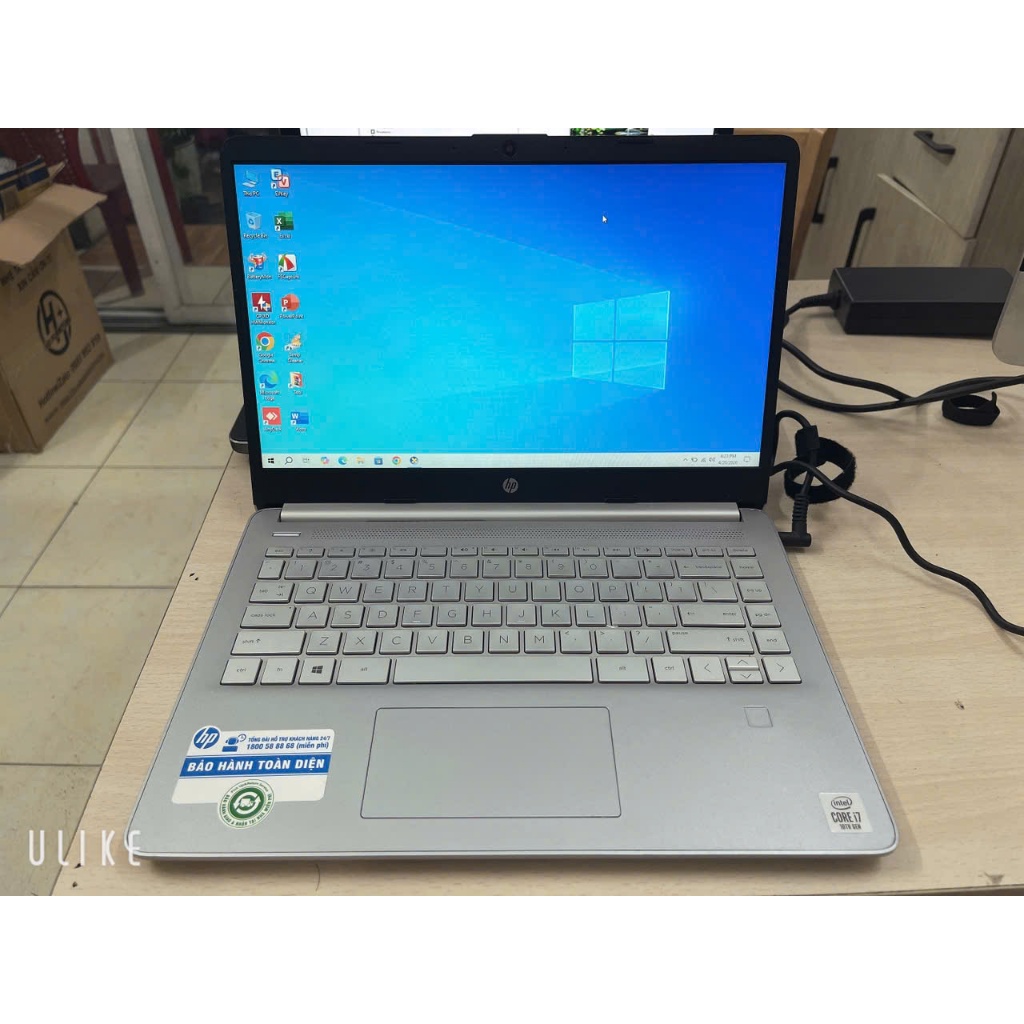 HP LAPTOP 14 CORE I7 -1065G7 RAM 16GB SSD 512GB 14INCH GIÁ TỐT