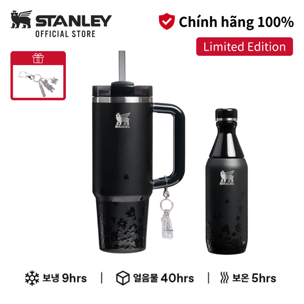 Bình giữ nhiệt Stanley 1913 x JENNIE Quencher Luxe Tumbler | All Day Slim Luxe Bottle | 30oz/40oz