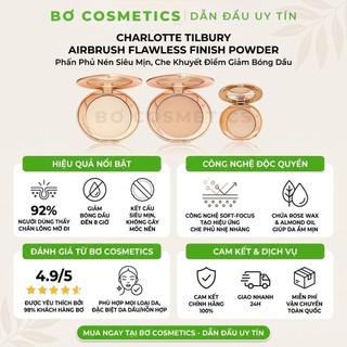 Phấn Phủ Charlotte Tilbury Airbrush Flawless Finish Power l Bơ Cosmetics