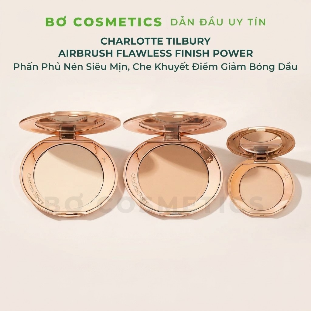 Phấn Phủ Charlotte Tilbury Airbrush Flawless Finish Power l Bơ Cosmetics