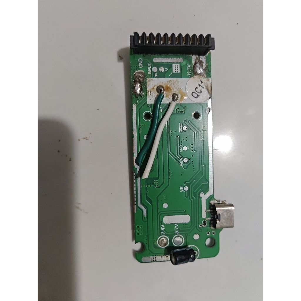 mạch sạc pin plycam SJRC F11s cũ chưa test