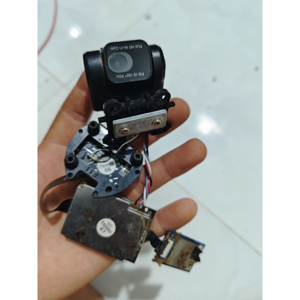 cụm camera và gimbal  flycam SJRC F11S 4K Pro cũ tháo chưa rõ tình trạng.