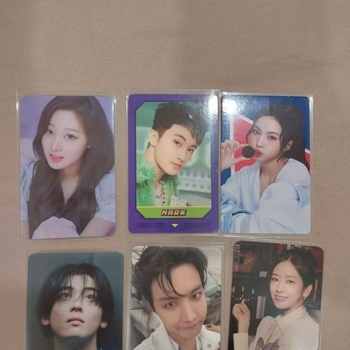 Tổng hợp card lẻ Mark,Yujin,Chiquita,Jhope,Giselle,Cha eunwoo