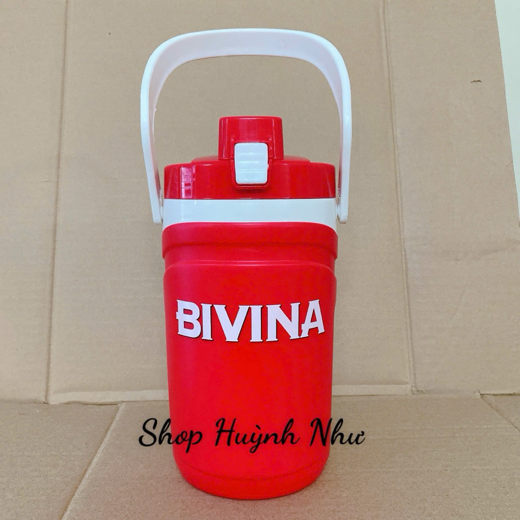 [CHÍNH HÃNG]Bình giữ nhiệt 1,6 lit có quai xách-HKM từ beer Larue/ Ruby bình siêu đẹp