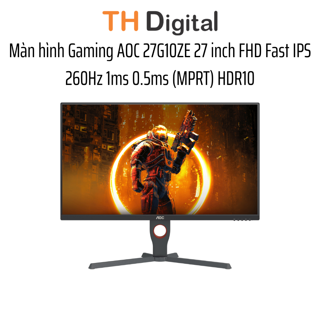 Màn hình Gaming AOC 27G10ZE 27 inch FHD Fast IPS 260Hz 1ms 0.5ms (MPRT) HDR10 - Hàng chính hãng