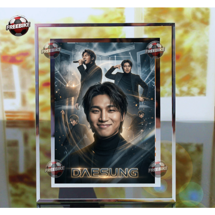 KHUNG POSTER DAESUNG BẰNG KÍNH PHA LÊ CAO CẤP