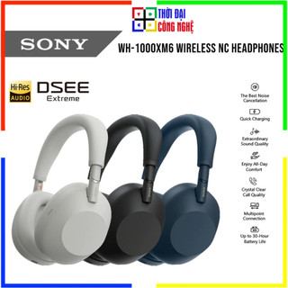 [Chính Hãng] Tai Nghe Chống Ồn Không Dây Sony WH-1000XM6  - Âm Thanh Hires - Bảo Hành 12 Tháng DGW