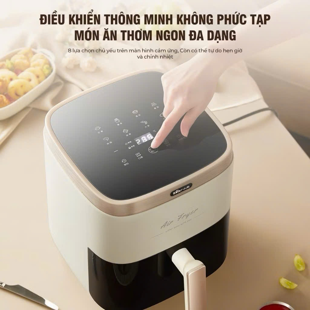 Nồi chiên không dầu Bear QZG-P15R8