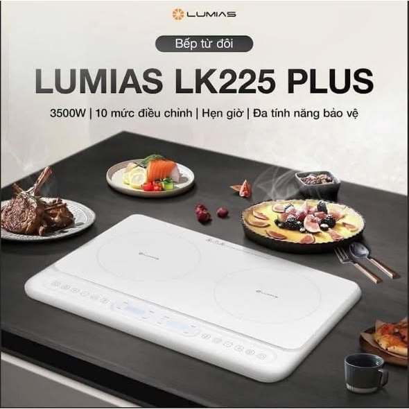 Bếp Từ Đôi Lumias LK225 Plus
