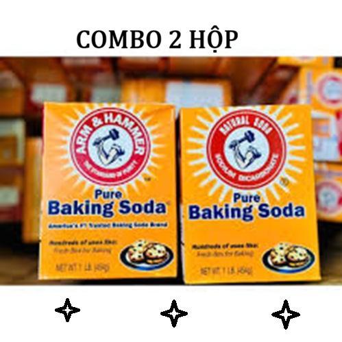COMBO 2 HỘP _ BAKING SODA ĐA CÔNG DỤNG HÀNG CHÍNH HÃNG