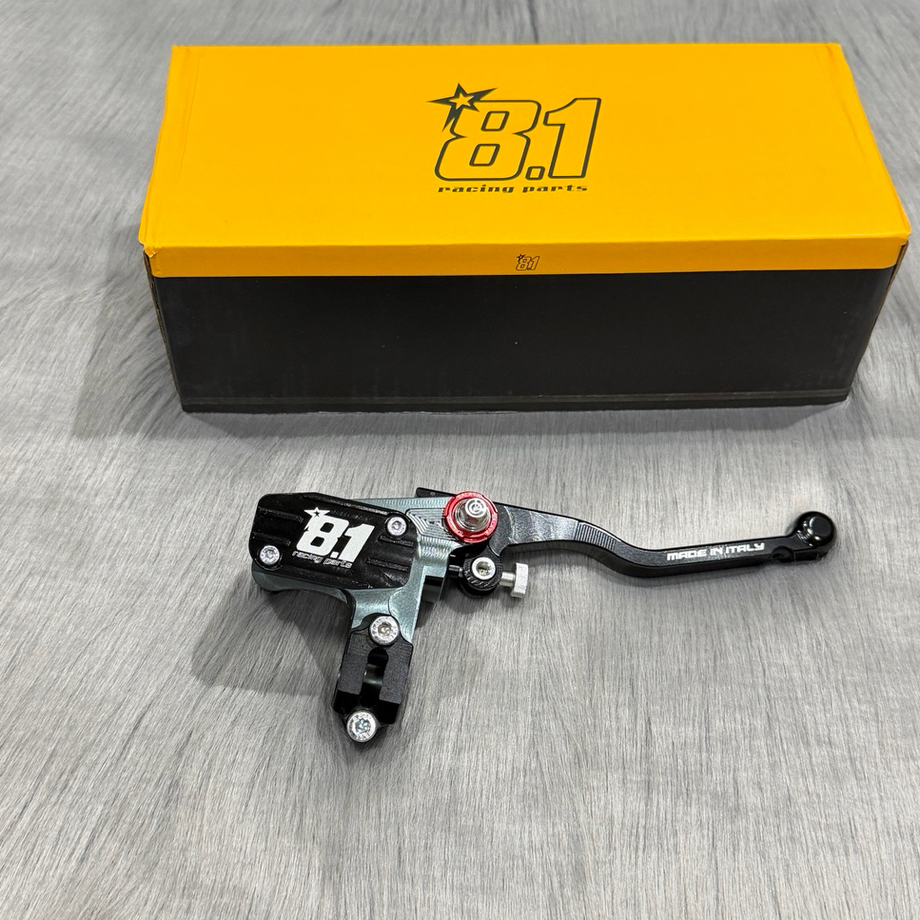Tay thắng 8.1 made in italy ốc dầu 8(mm) - Nhôm cnc