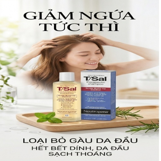 Neutrogena T/Gel Therapeutic Shampoo, Itchy Scalp Relief 4.5 fl.oz