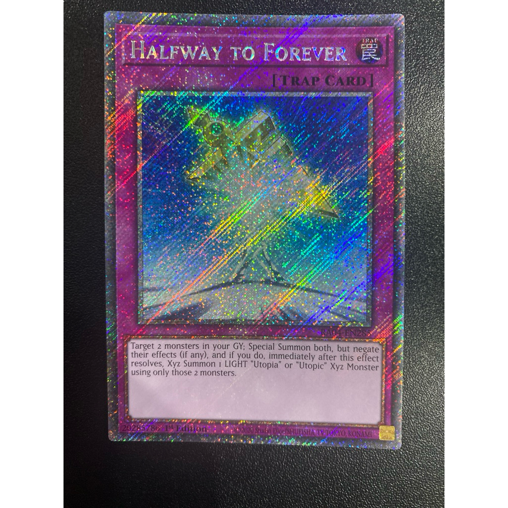 Halfway to Forever - Platinum Secret TCG - RA04-EN285