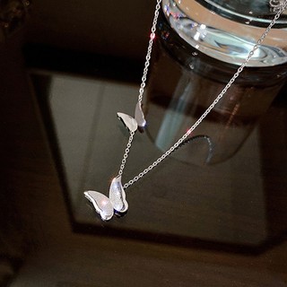 Dây chuyền titan hồ điệp thanh mảnh nhỏ xinh dễ thương