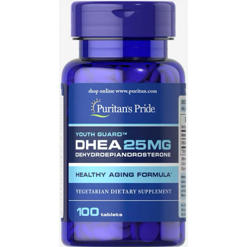 Viên Uống Puritan's Pride Youth Guard DHEA 25mg