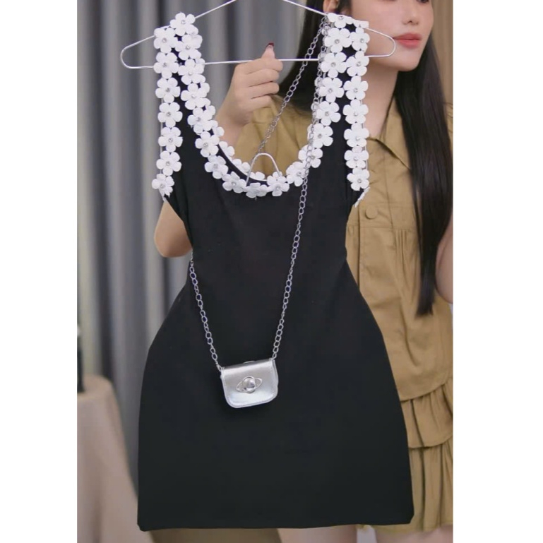 váy nữ sang chảnh,váy tiểu thư sang chảnh MẪU MỚI RA MẮT zip hoa siêu xinh hot trend qq372 | BigBuy360 - bigbuy360.vn