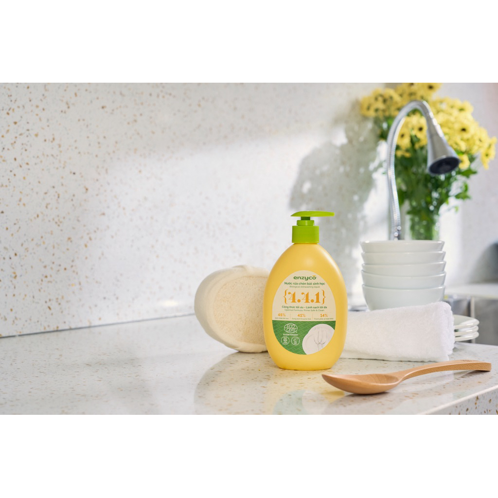 Nước rửa chén bát sinh học Enzyco