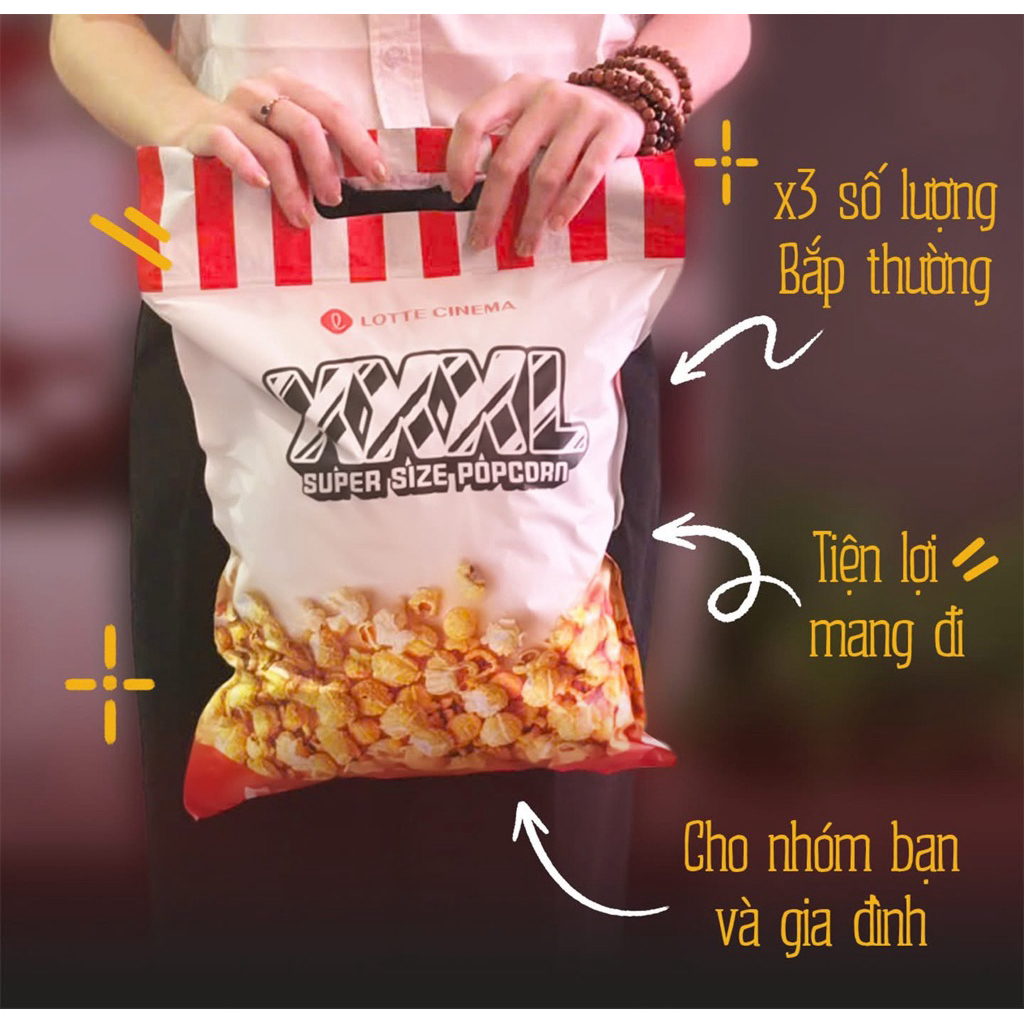 [LOTTE CINEMA] BẮP RANG BƠ SIÊU TO KHỔNG LỒ
