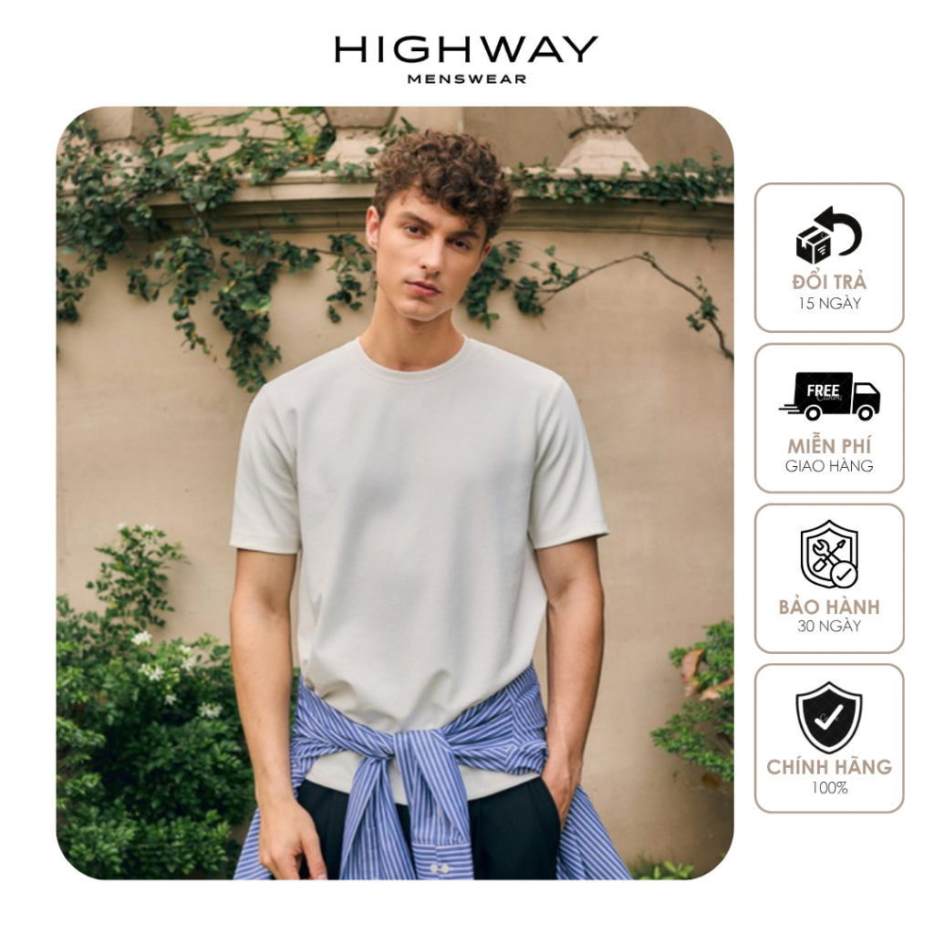 Áo phông nam ngắn tay co giãn mềm mát Highway (Menswear) Rian